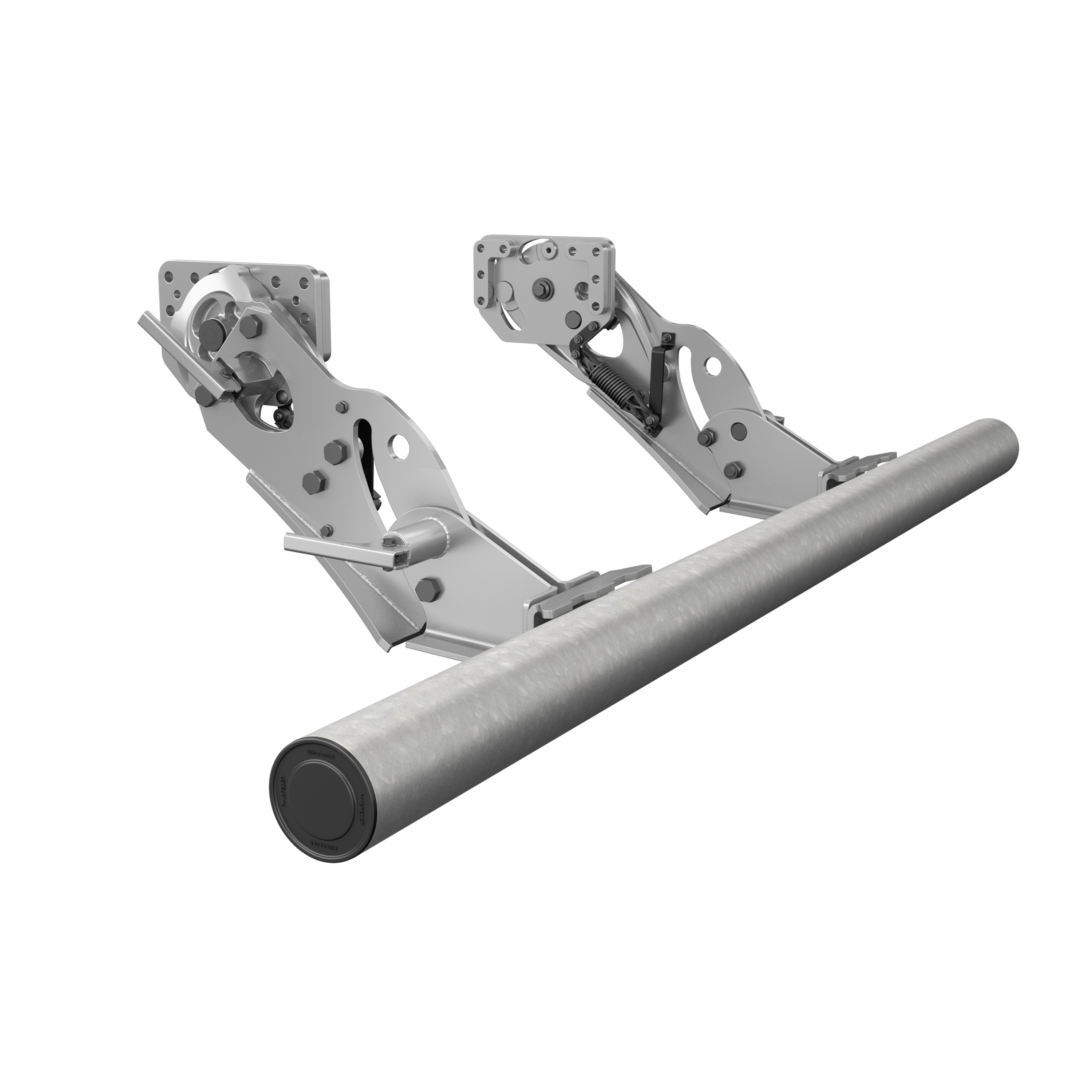 RUF R919 T - RINGFEDER® Foldable and Telescopic underrun protection with round beam